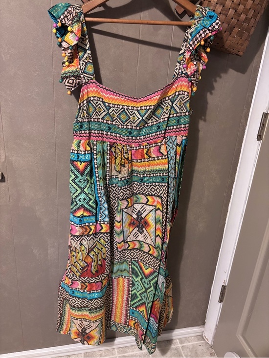 FARM Rio Dresses & Skirts - Farm Rio Banana Scarves midi dress XL
